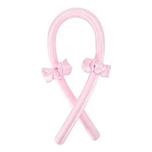 Heatless hair curler roze