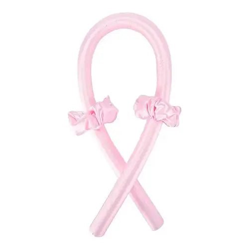 Heatless hair curler roze