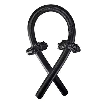 Heatless hair curler zwart