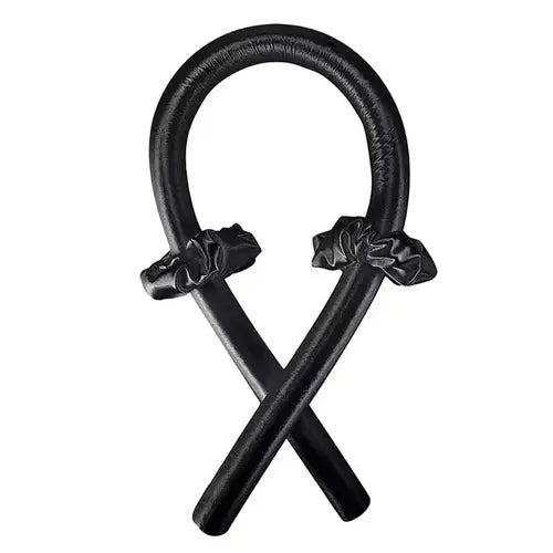Heatless hair curler zwart