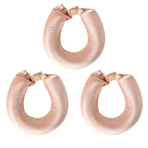 Heatless hair curlers satijn 3 stuks