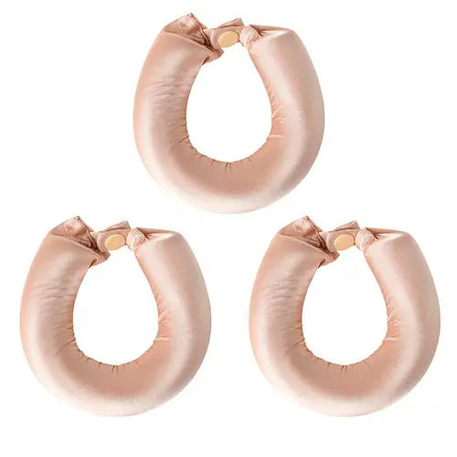 Heatless hair curlers satijn 3 stuks