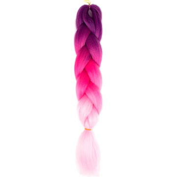 Kanekalon vlechthaar roze fuchsia paars