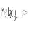 Haarclip Me Lady bloem grijs