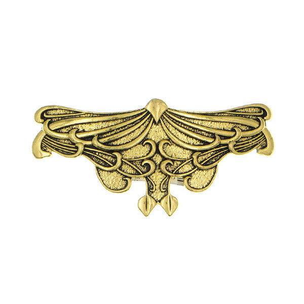 Patent speld goudkleurig art deco