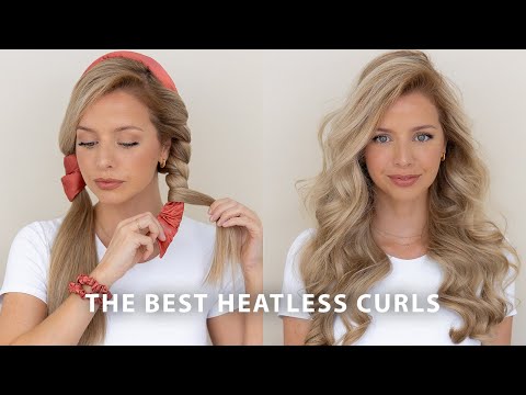 video over de Heatless hair curler zwart