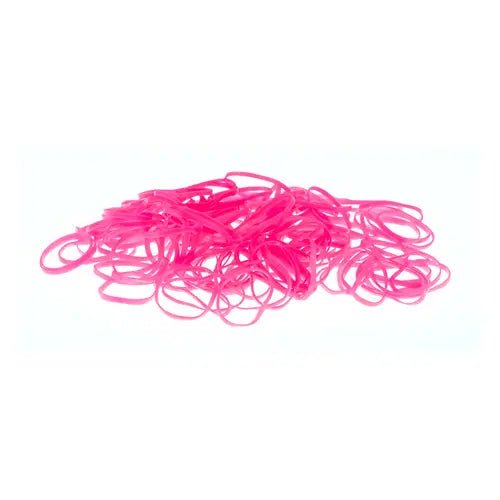 Rasta elastiekjes 150 stuks roze