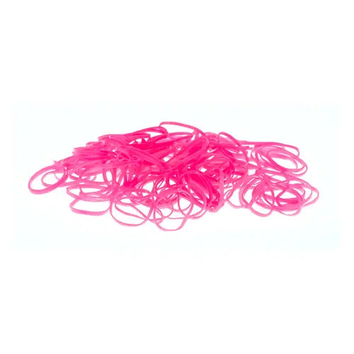 Rasta elastiekjes 150 stuks roze