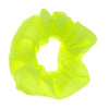 Scrunchie neon geel