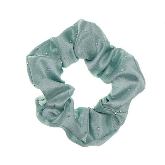 Scrunchie satijn chique mintgroen