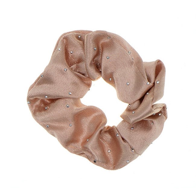 Scrunchie satijn chique roze