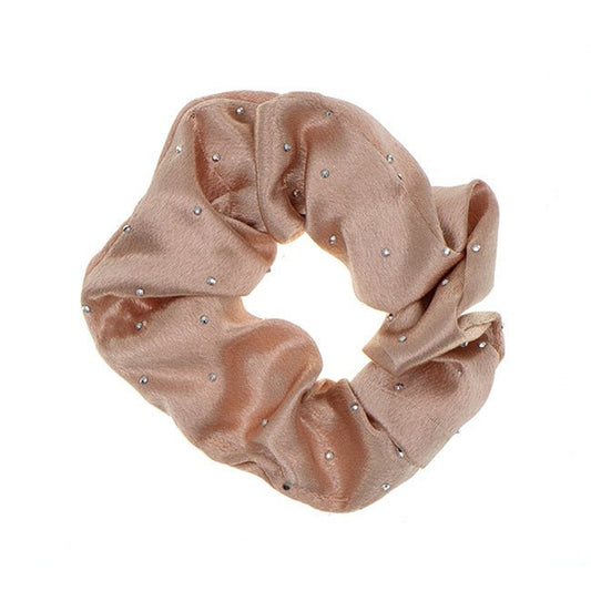 Scrunchie satijn chique roze