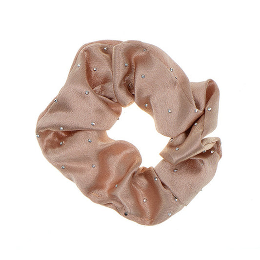 Scrunchie satijn chique roze