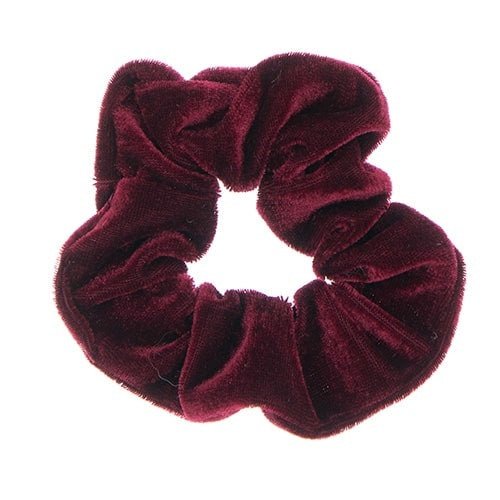Scrunchie velvet bordeaux