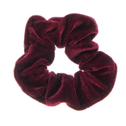 Scrunchie velvet bordeaux