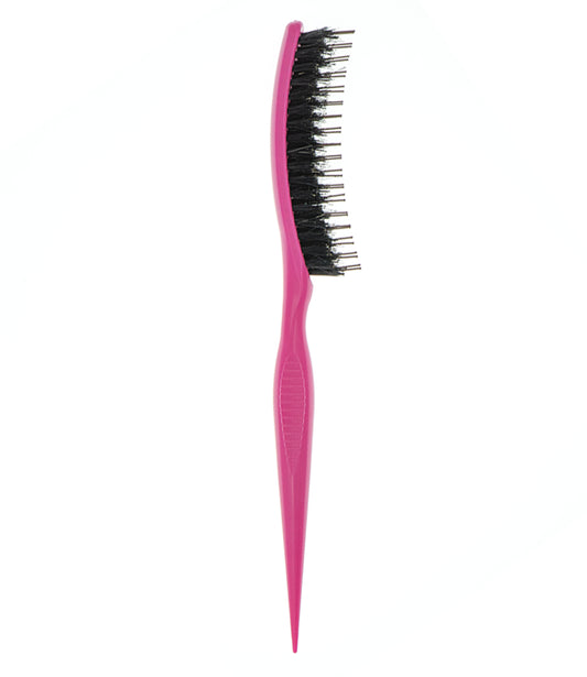 Slick back haarborstel roze