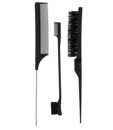 Slick back haarborstel set