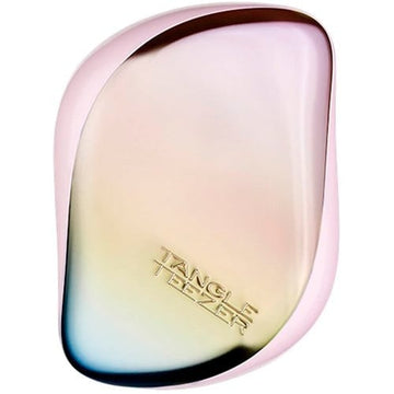 Tangle Teezer compact styler pearlescent matte chrome